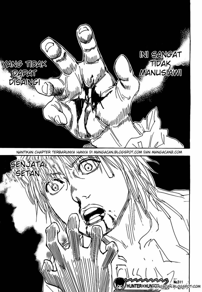 Hunter x Hunter chapter 311 halaman 17