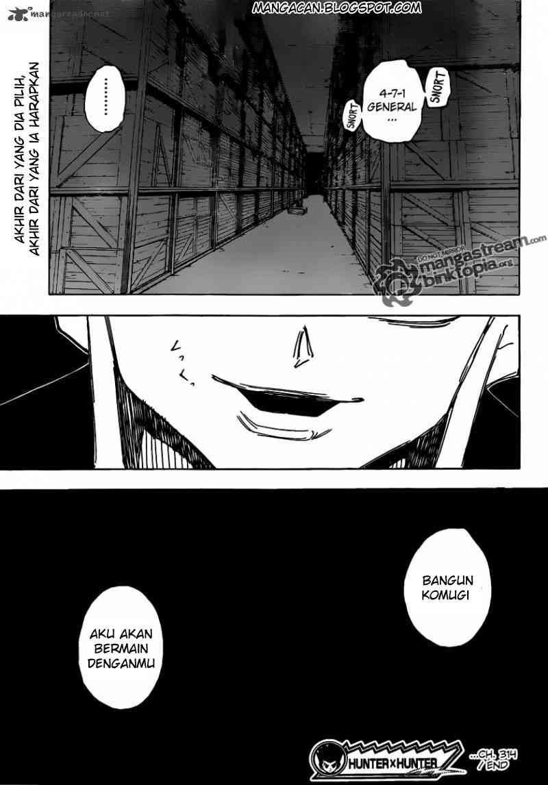 Hunter x Hunter Bab 314 halaman 18