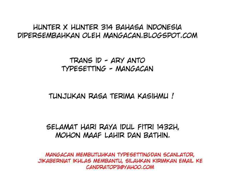 Hunter x Hunter Bab 314 halaman 19