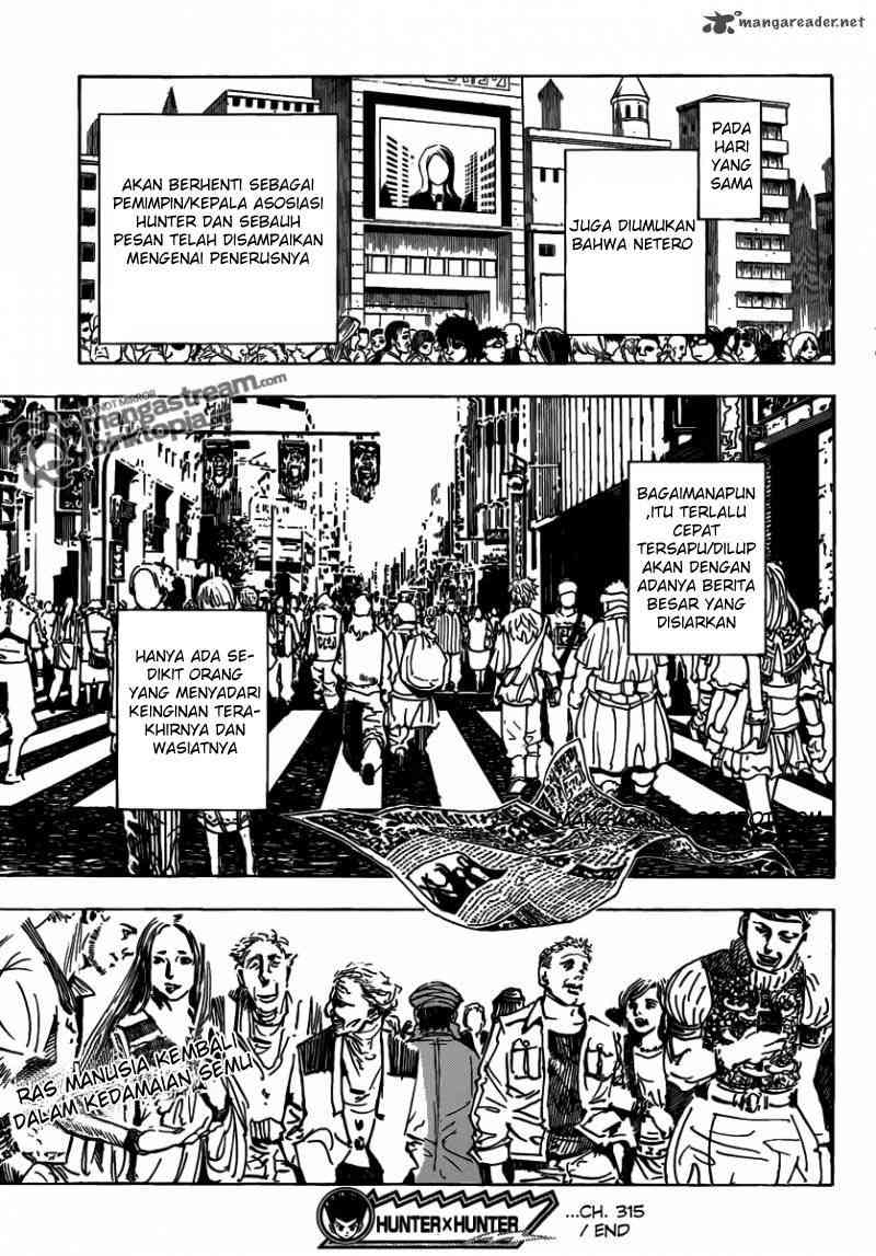 Hunter x Hunter chapter 315 halaman 18