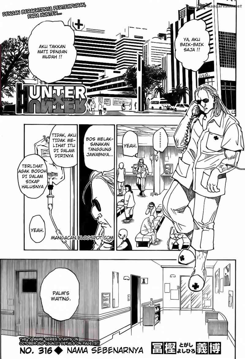 Hunter x Hunter Bab 316 halaman 1