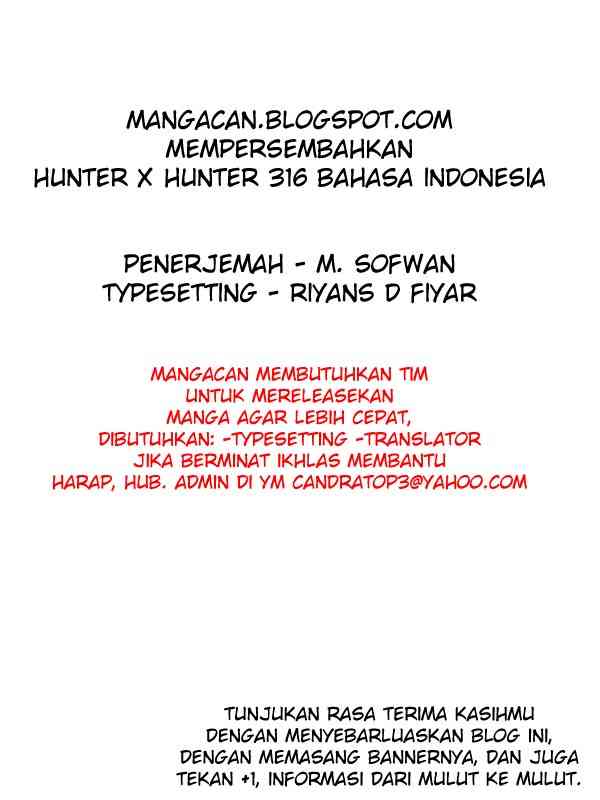 Hunter x Hunter Bab 316 halaman 20