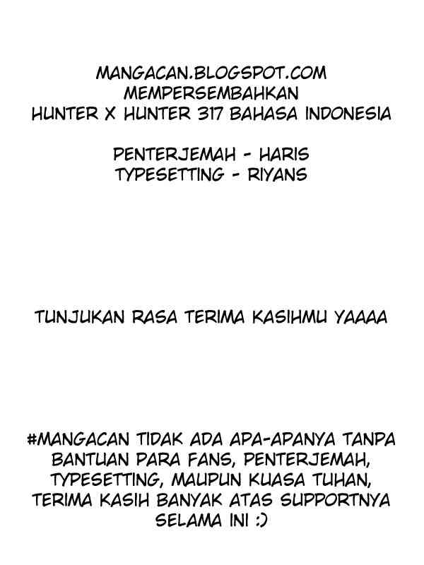 Hunter x Hunter Bab 317 halaman 19