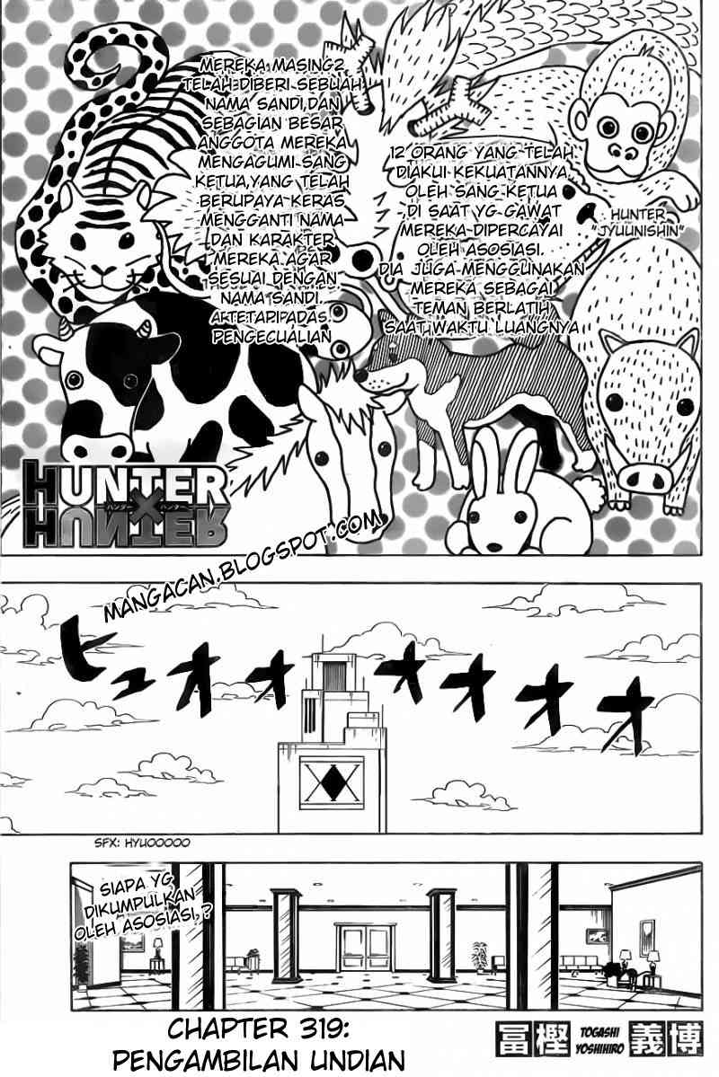 Hunter x Hunter chapter 319 halaman 1
