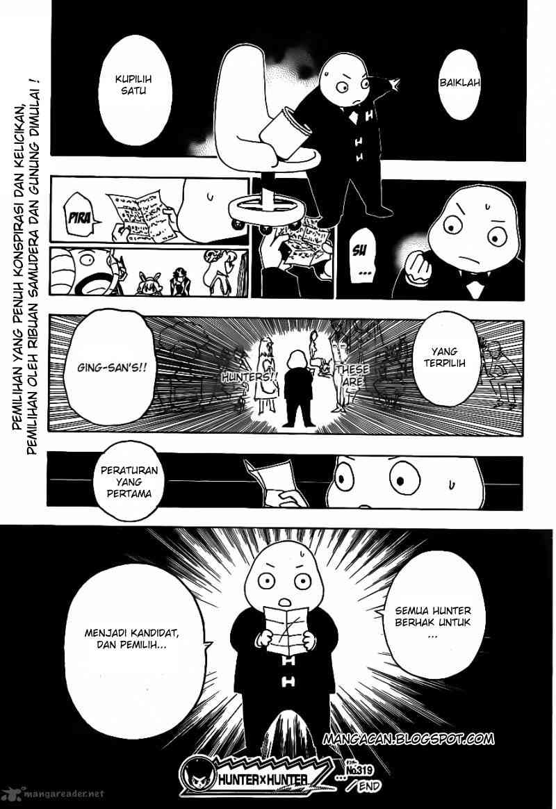 Hunter x Hunter chapter 319 halaman 17
