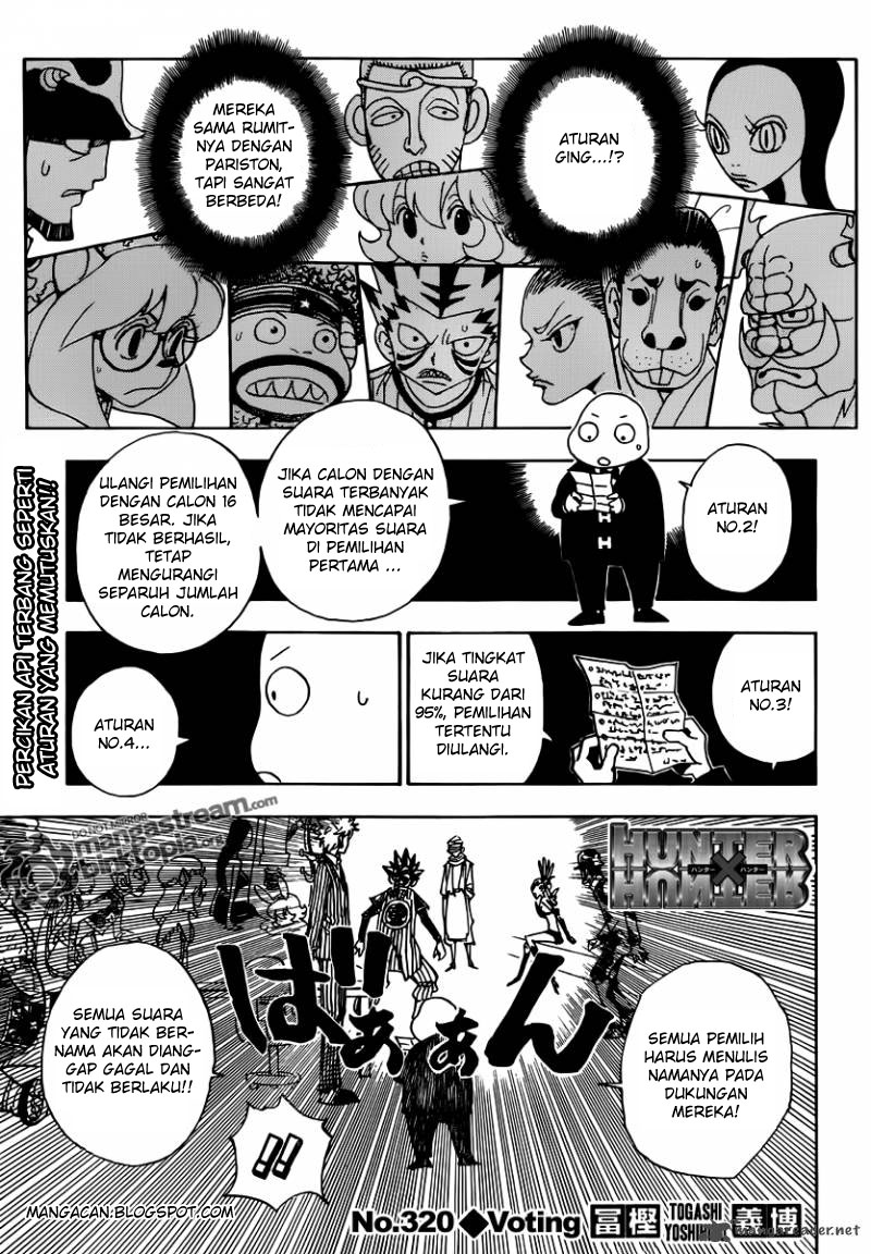 Hunter x Hunter Bab 320 halaman 1