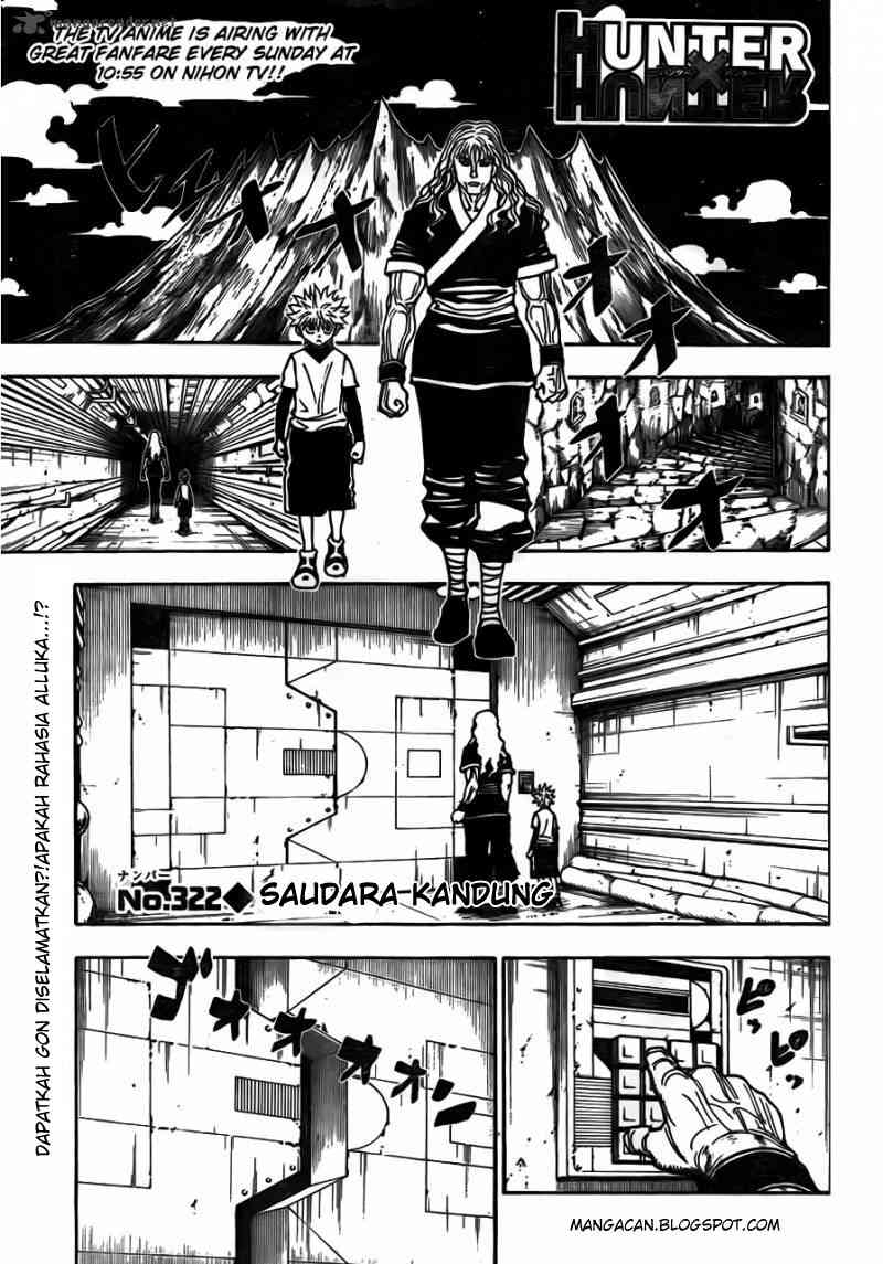 Hunter x Hunter Bab 322 halaman 1