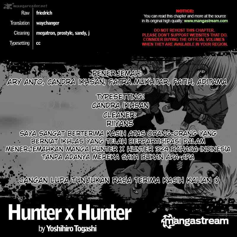 Hunter x Hunter Bab 324 halaman 1