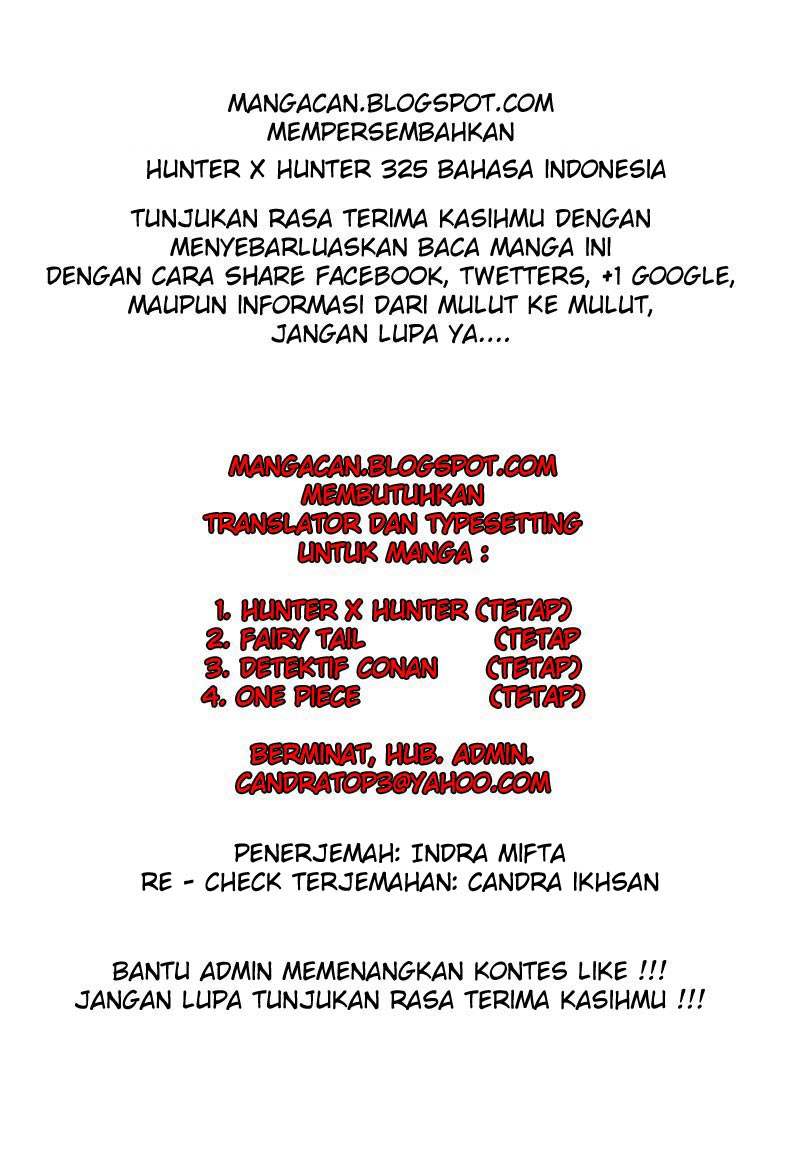 Hunter x Hunter Bab 325 halaman 10