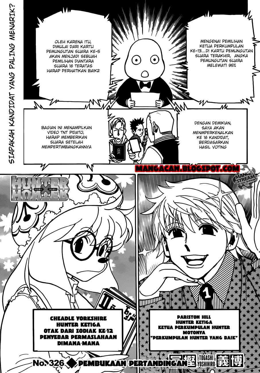Hunter x Hunter Bab 326 halaman 1
