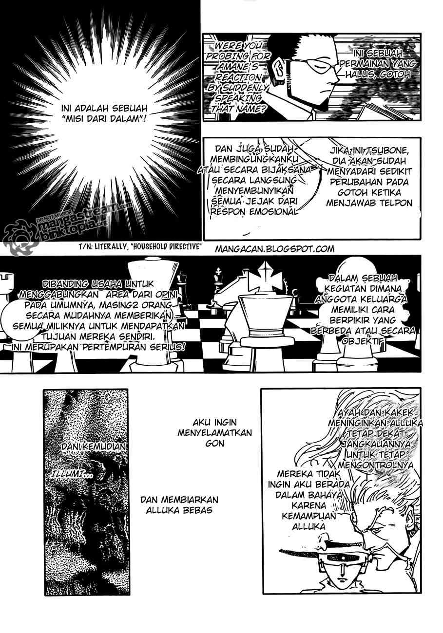 Hunter x Hunter Bab 326 halaman 7