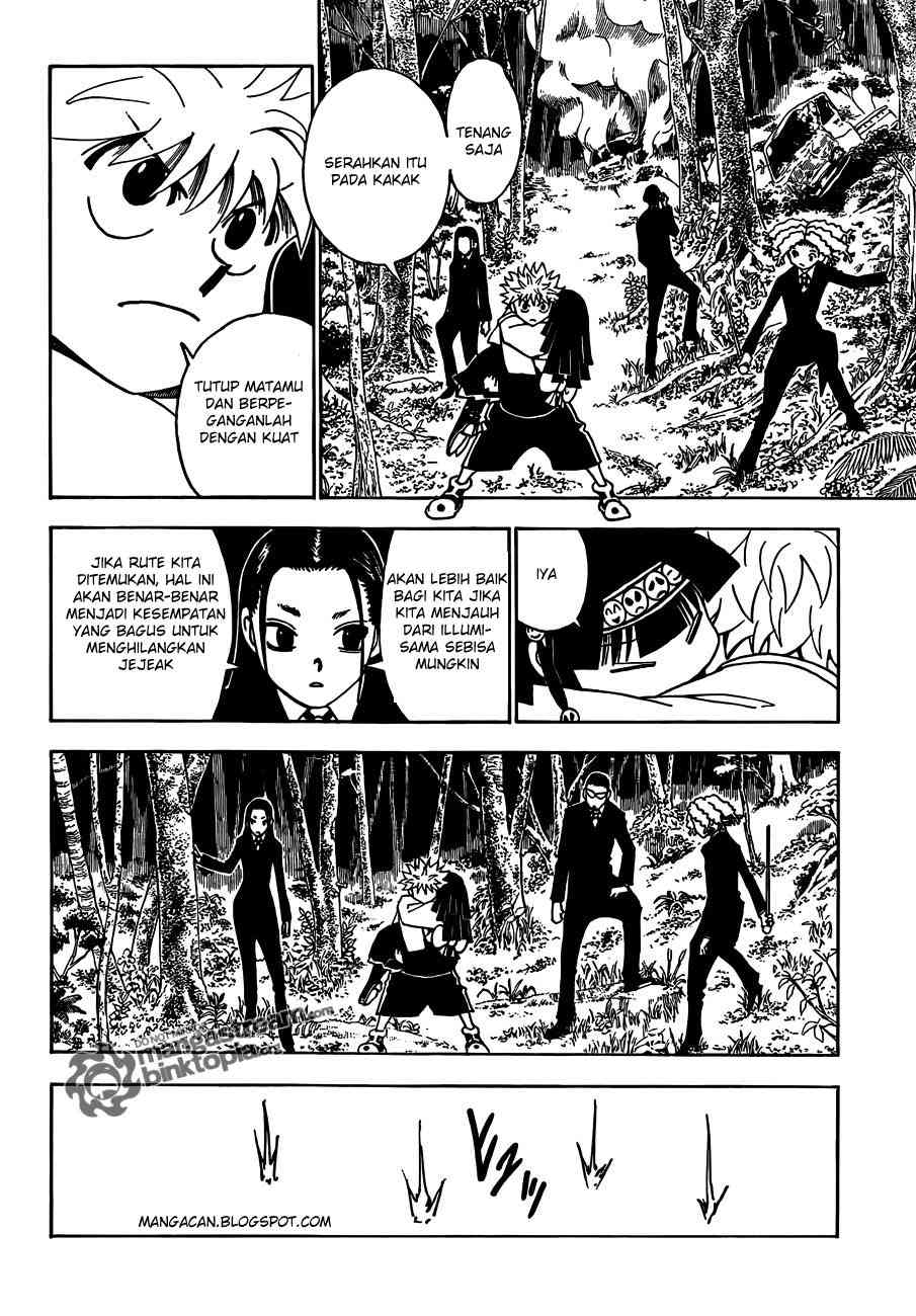 Hunter x Hunter Bab 326 halaman 19
