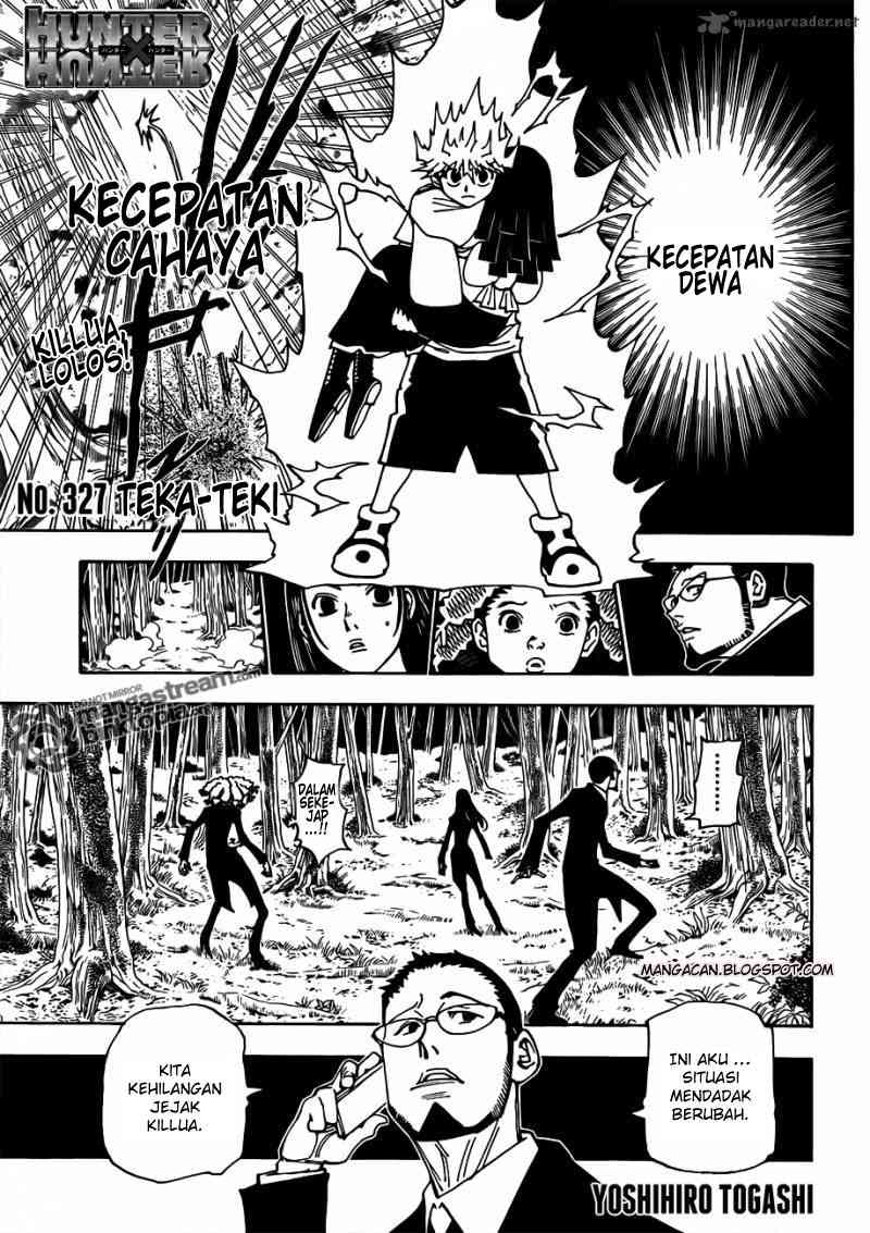Hunter x Hunter Bab 327 halaman 1