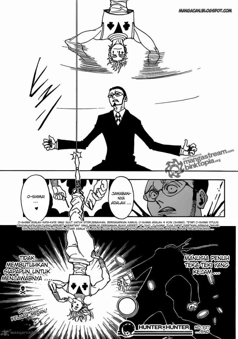 Hunter x Hunter Bab 327 halaman 20