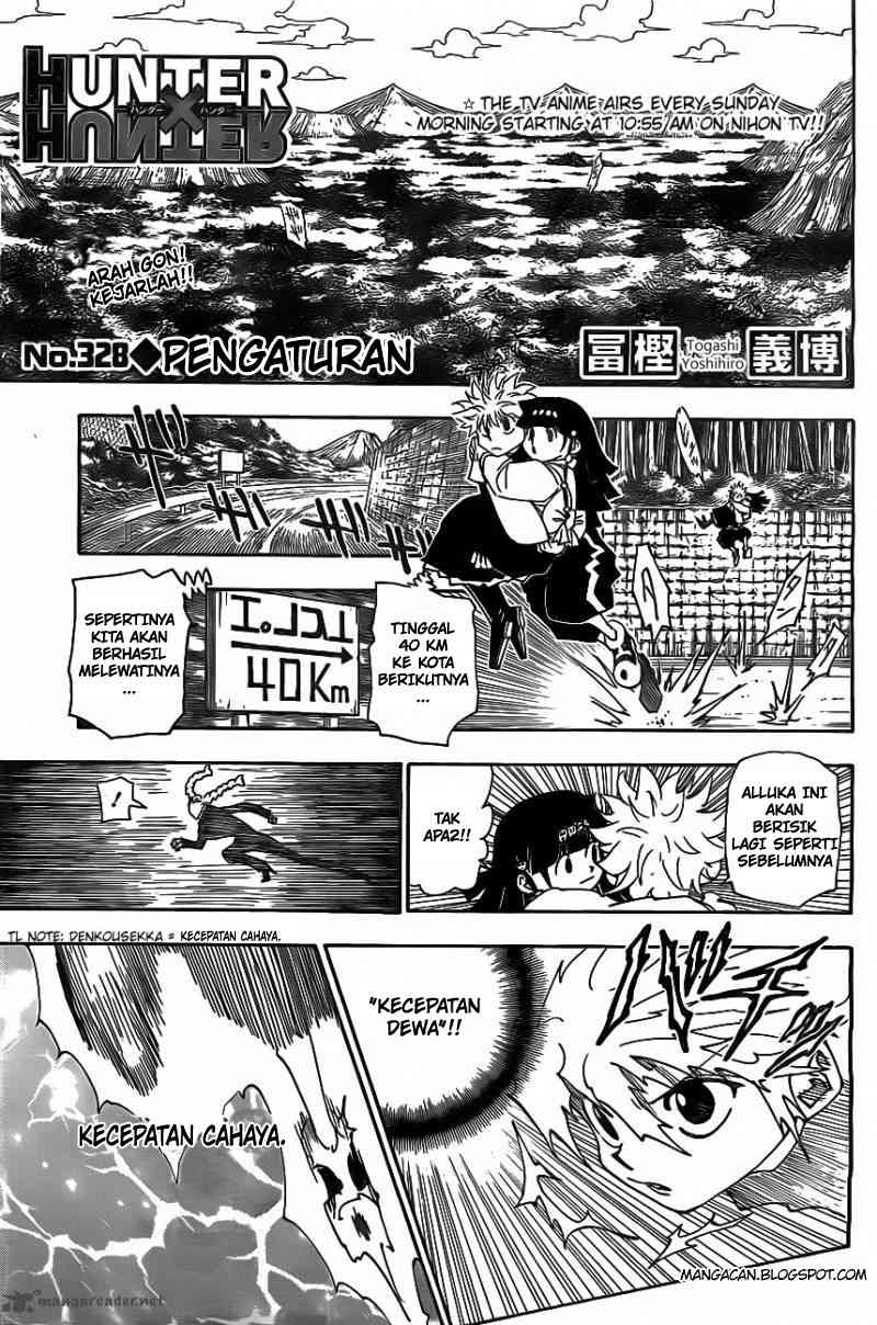 Hunter x Hunter Bab 328 halaman 1