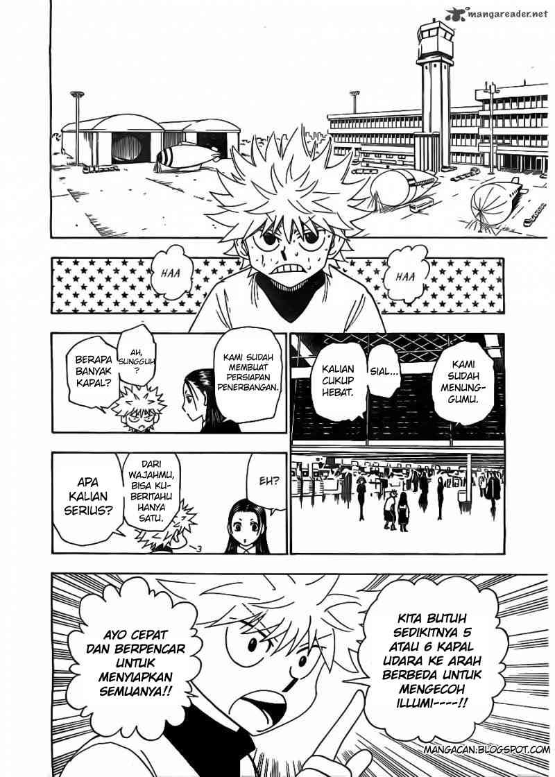 Hunter x Hunter Bab 328 halaman 8