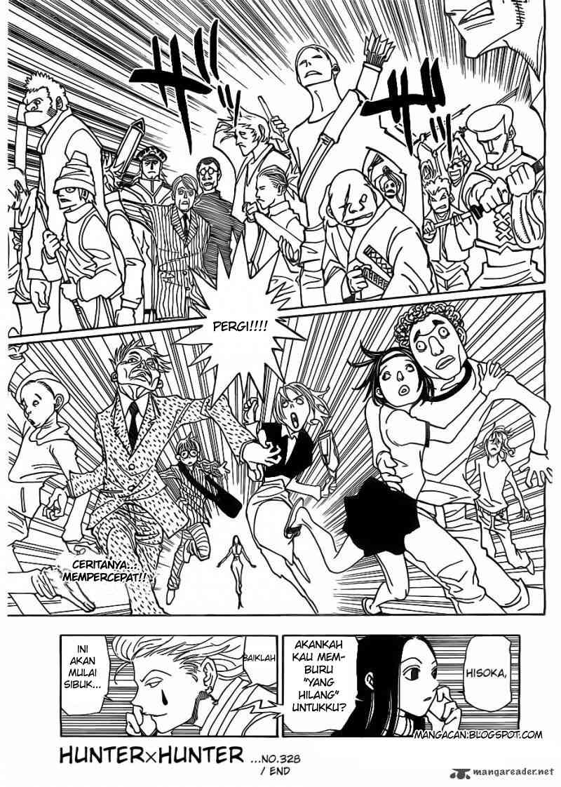Hunter x Hunter Bab 328 halaman 20