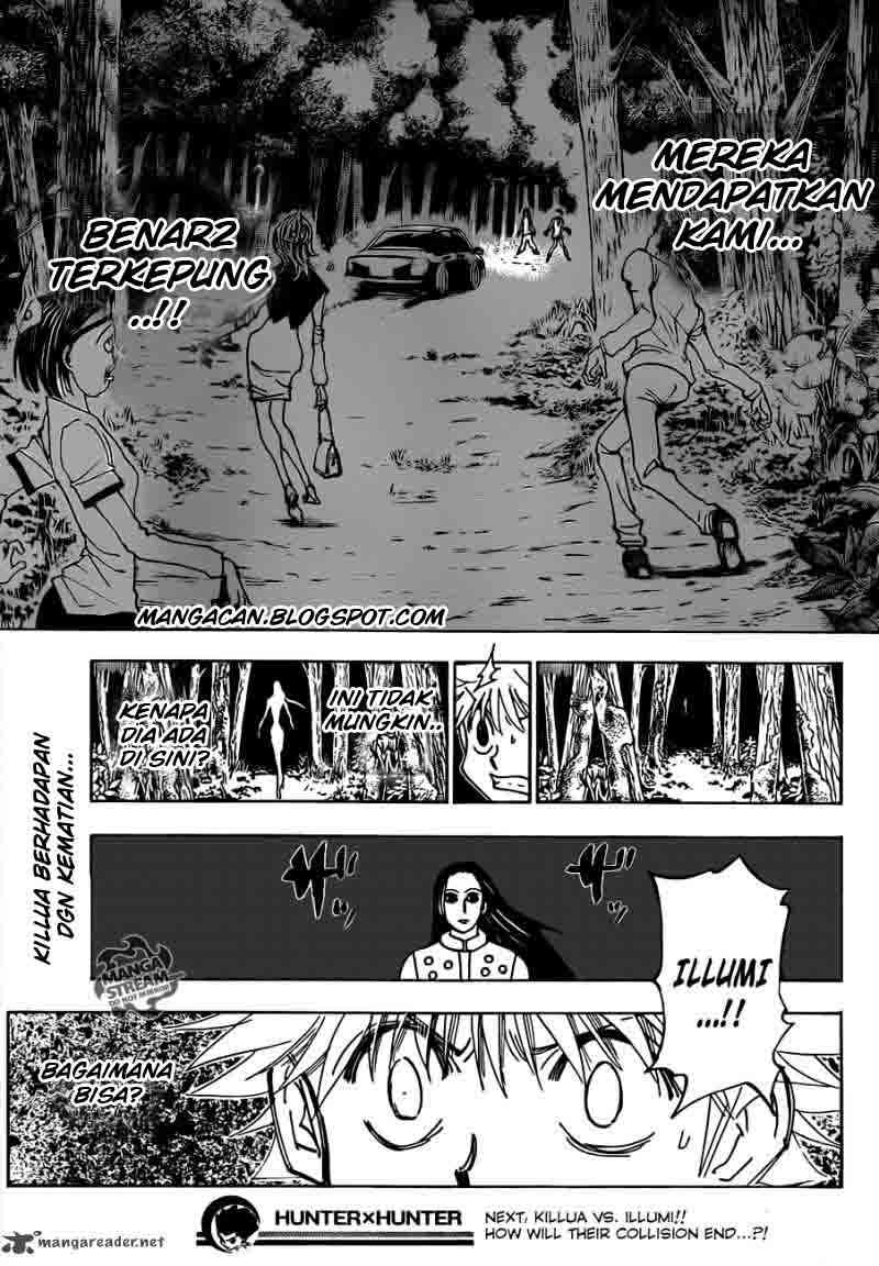 Hunter x Hunter Bab 329 halaman 19