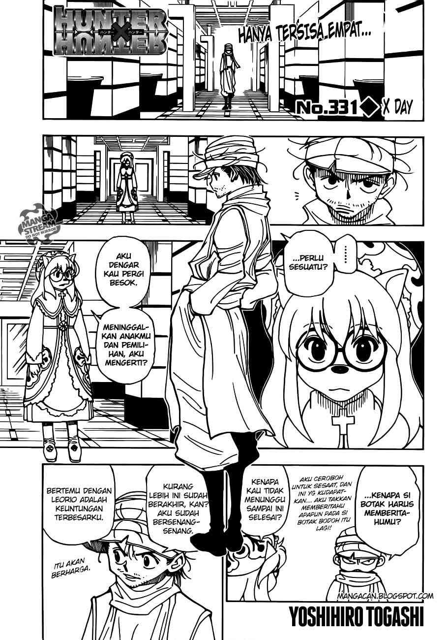 Hunter x Hunter Bab 331 halaman 1