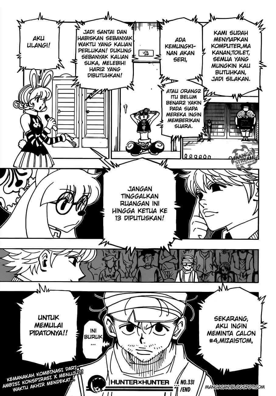 Hunter x Hunter Bab 331 halaman 17