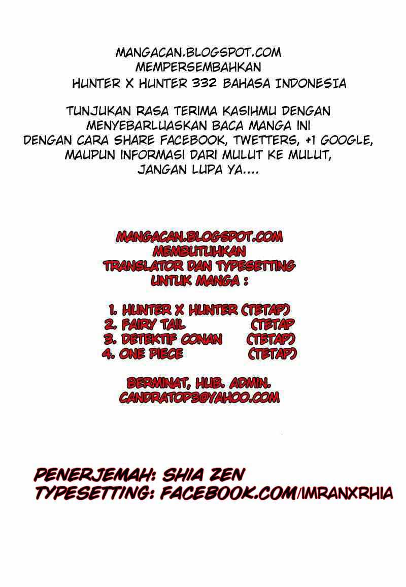 Hunter x Hunter Bab 332 halaman 1