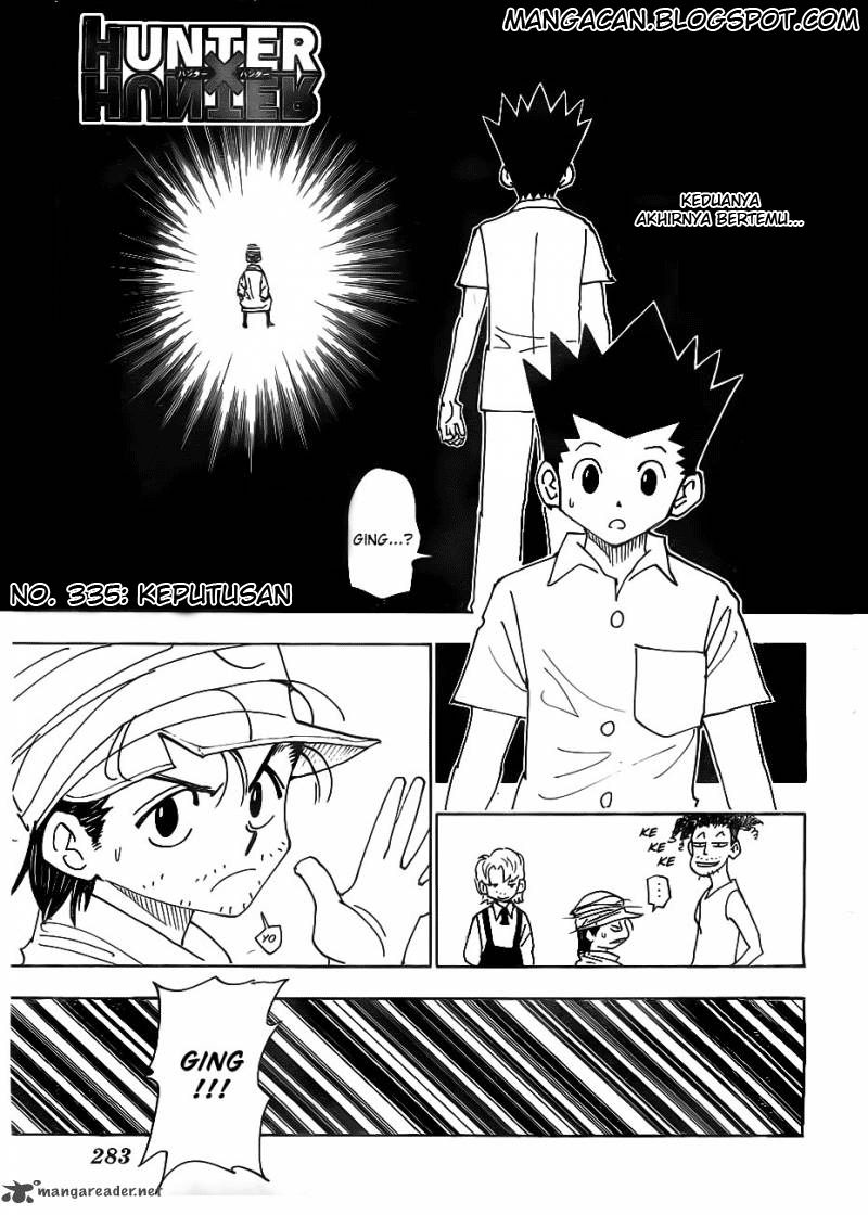 Hunter x Hunter Bab 335 halaman 1