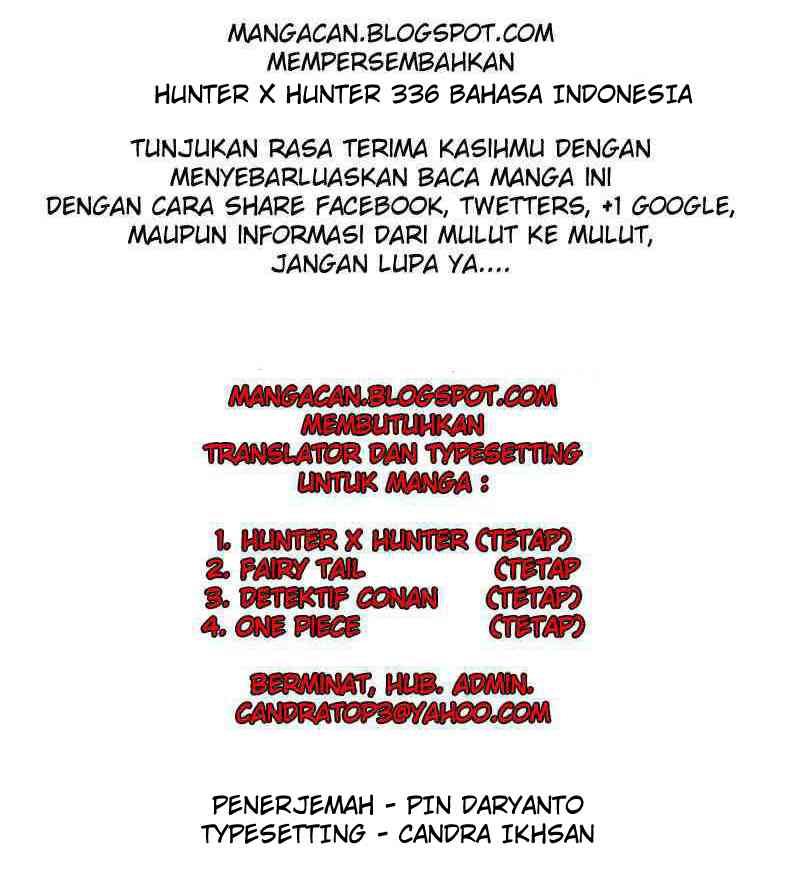 Hunter x Hunter Bab 336 halaman 1