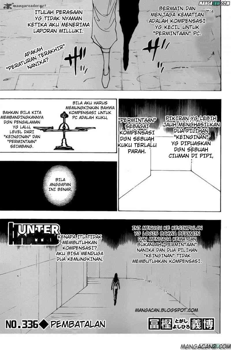 Hunter x Hunter Bab 336 halaman 2