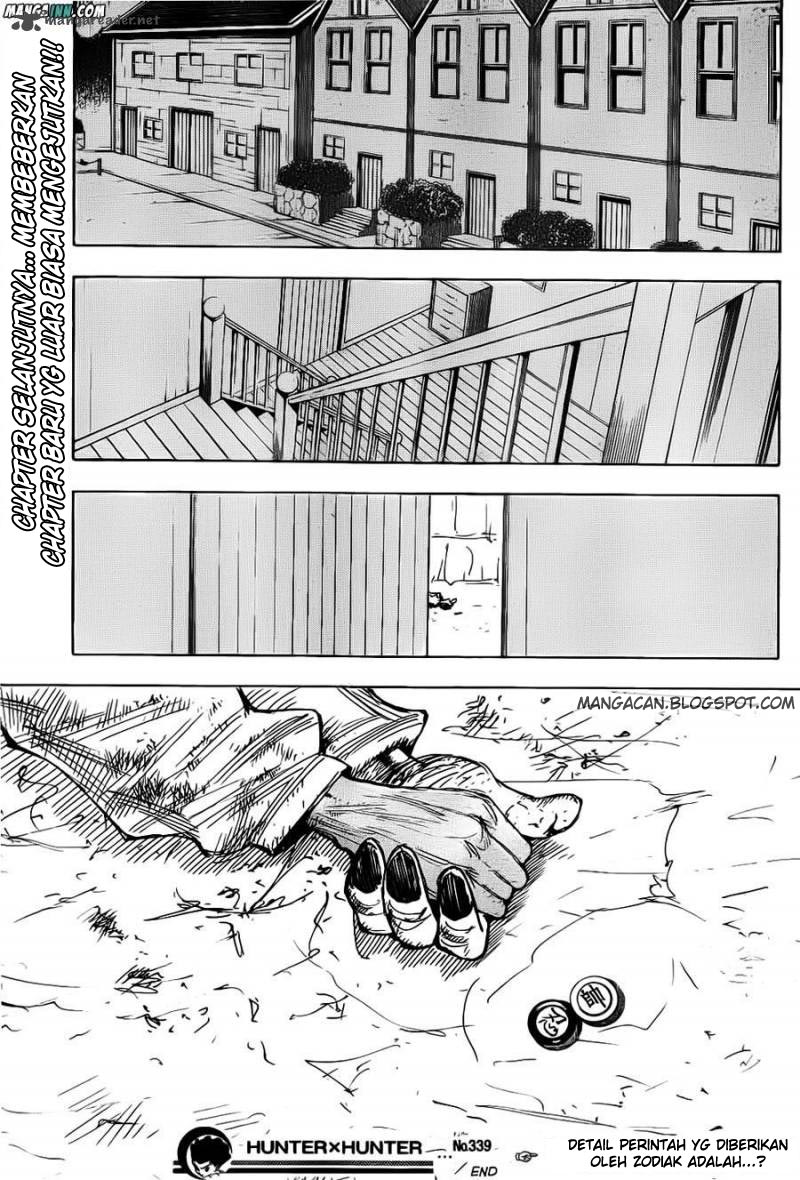 Hunter x Hunter chapter 339 halaman 17