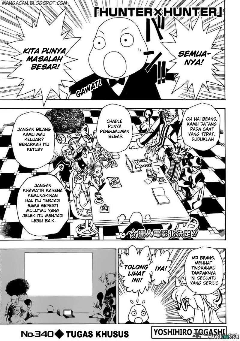 Hunter x Hunter Bab 340 halaman 1