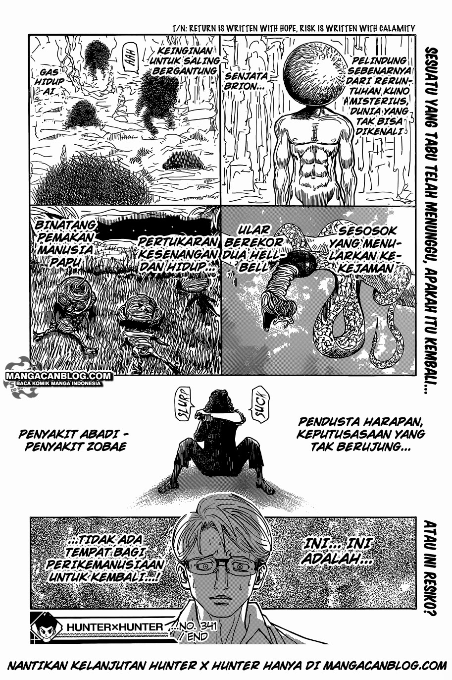Hunter x Hunter Bab 341 halaman 23