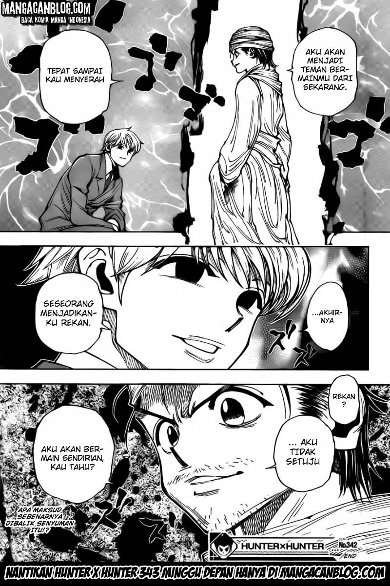 Hunter x Hunter Bab 342 halaman 18