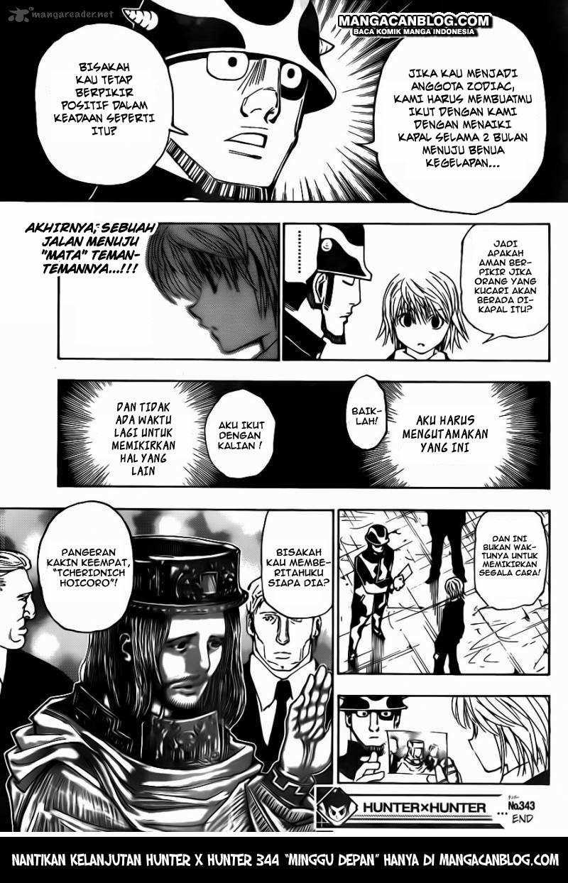 Hunter x Hunter Bab 343 halaman 19