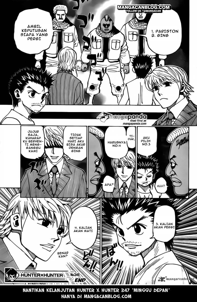 Hunter x Hunter Bab 346 halaman 18