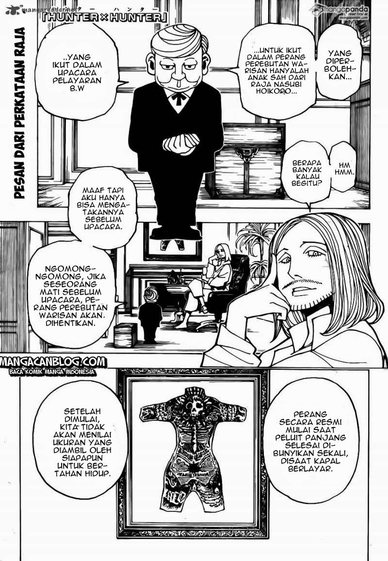 Hunter x Hunter Bab 349 halaman 1