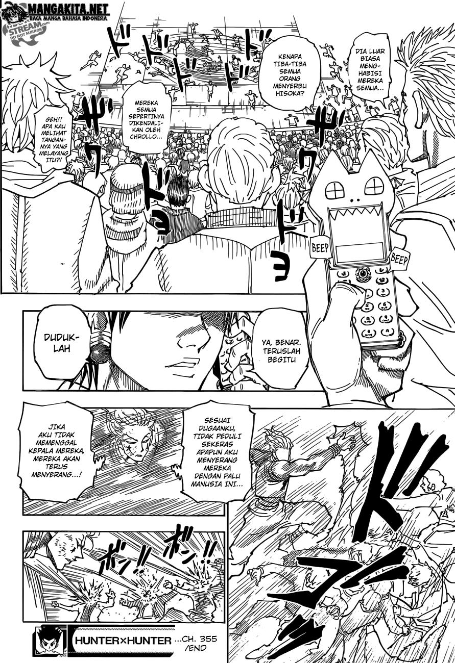 Hunter x Hunter Bab 355 halaman 18