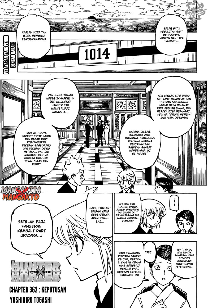 Hunter x Hunter Bab 362 halaman 2