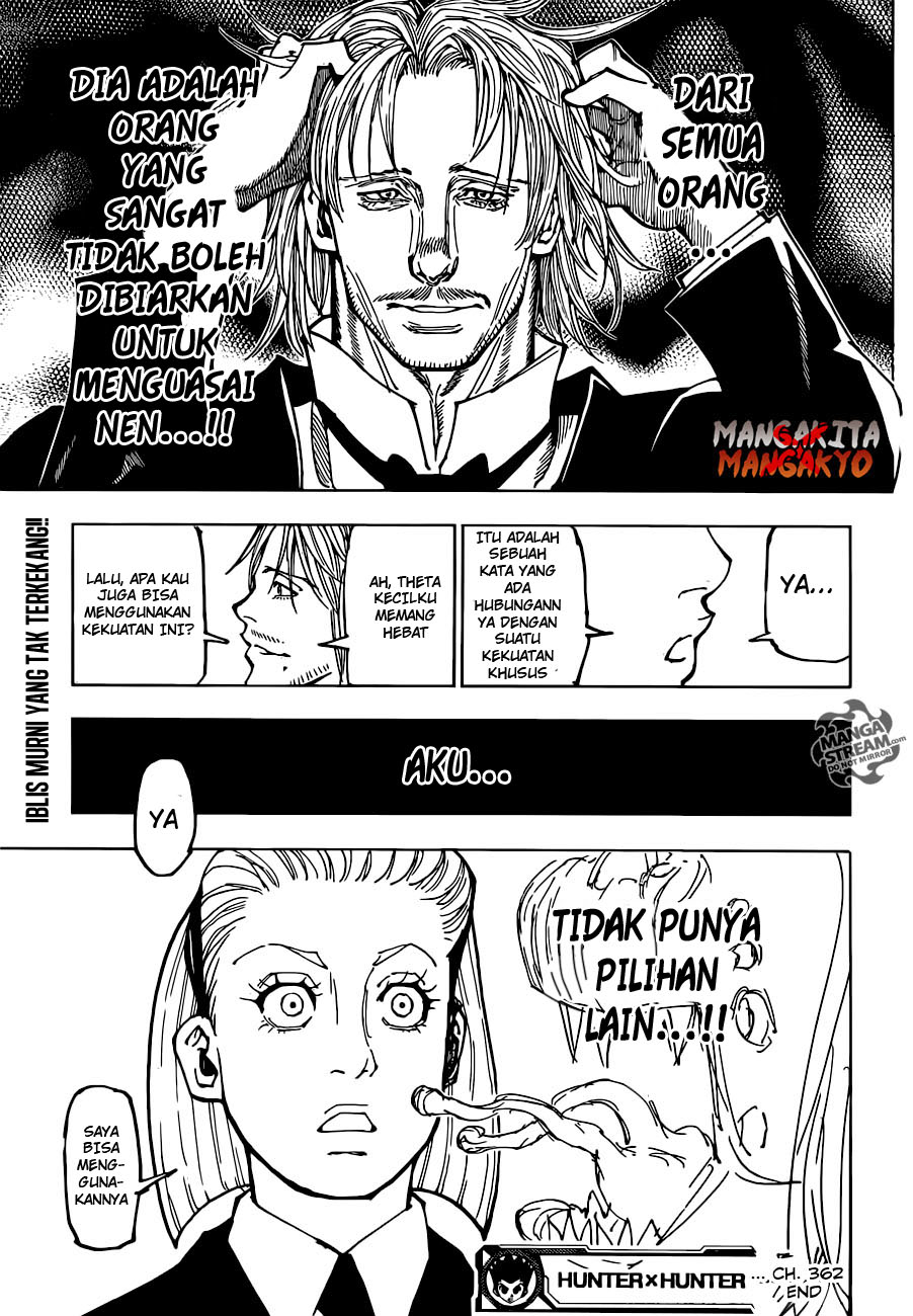 Hunter x Hunter Bab 362 halaman 20