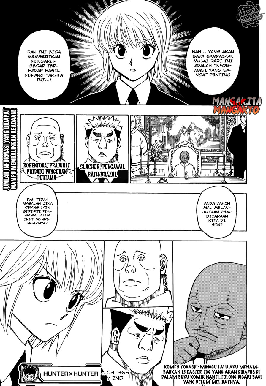 Hunter x Hunter Bab 365 halaman 22