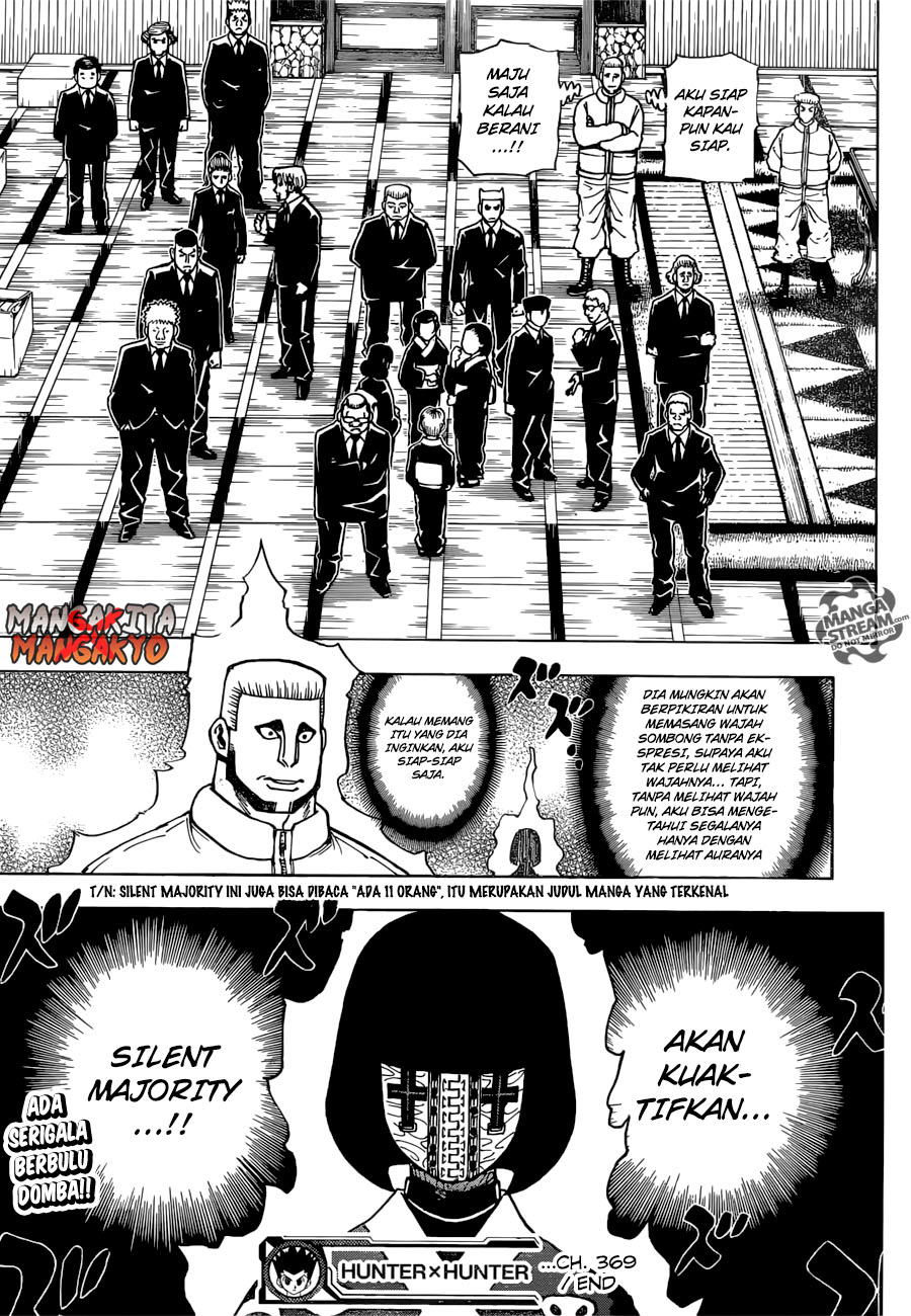 Hunter x Hunter Bab 369 halaman 19