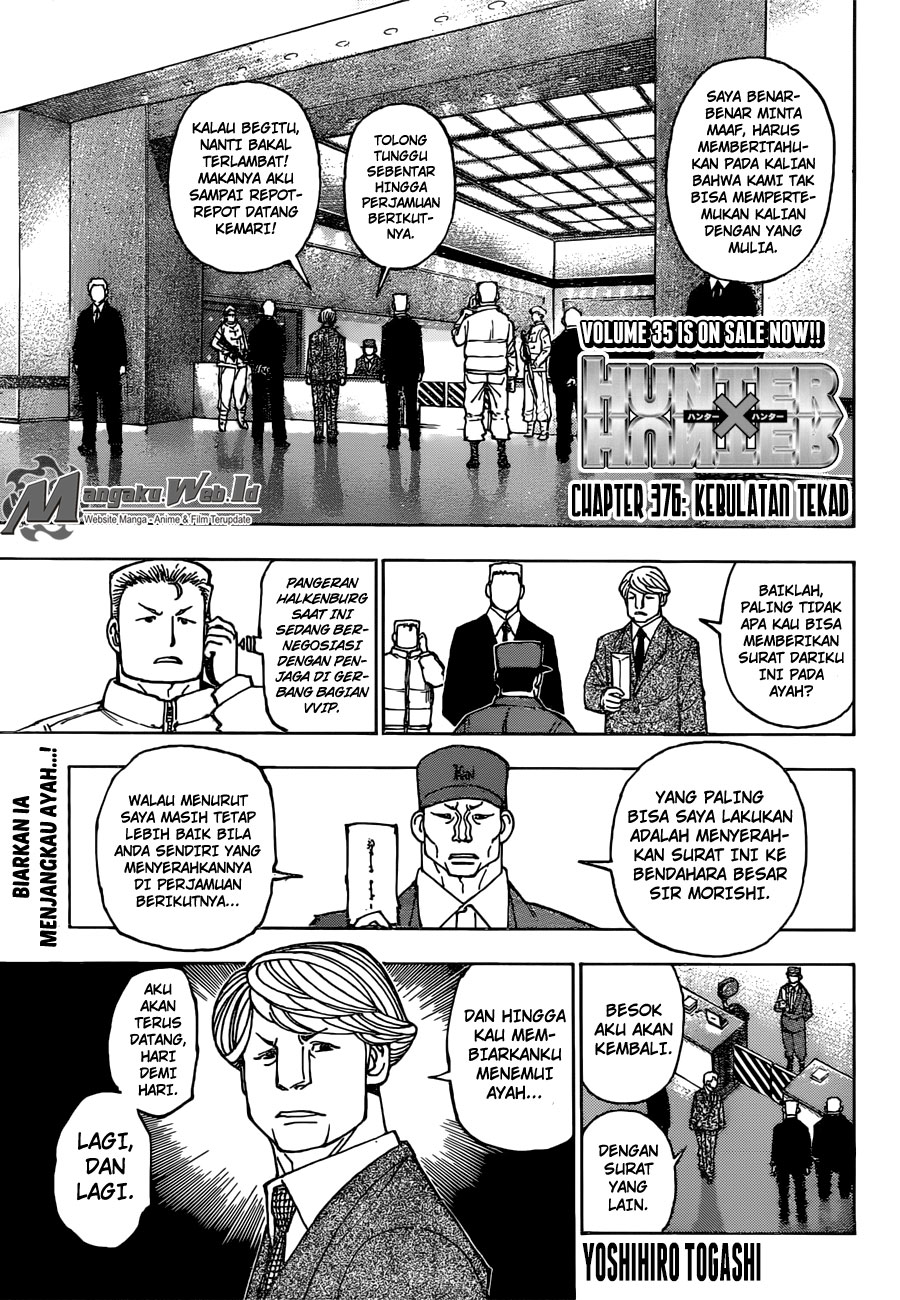 Hunter x Hunter Bab 376 halaman 1
