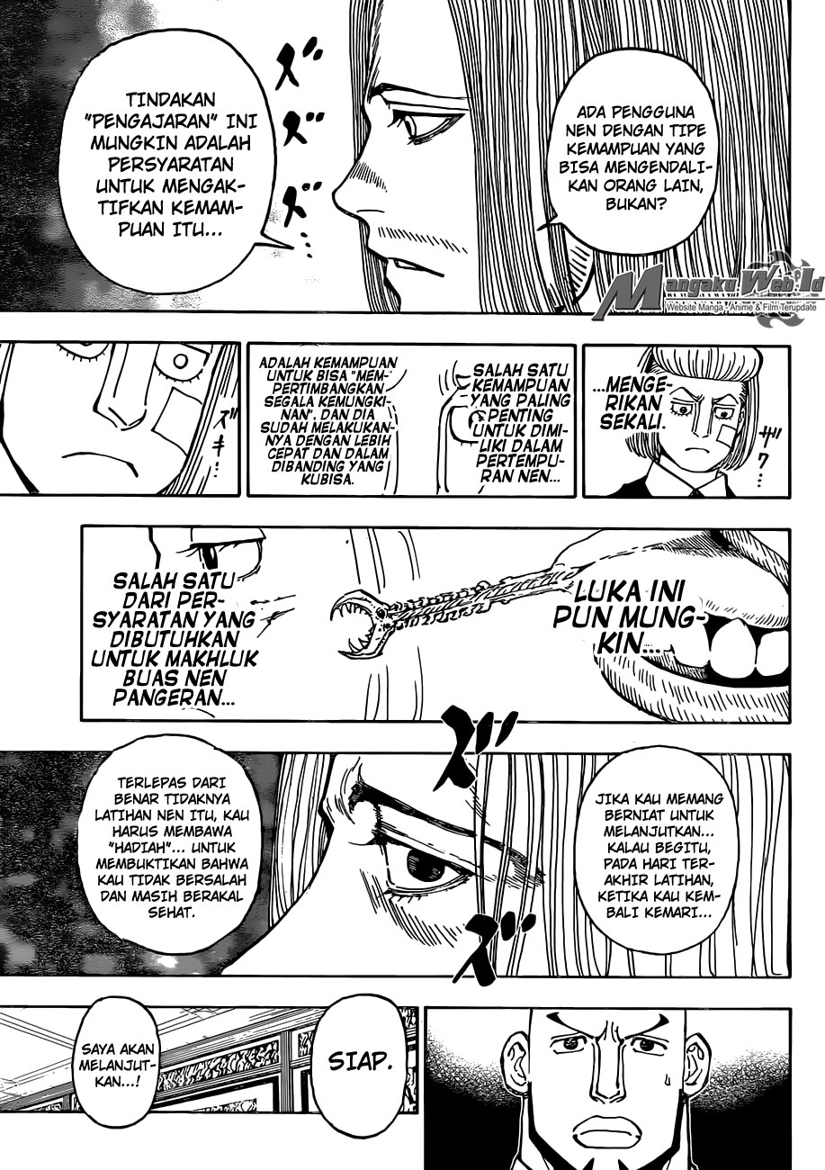 Hunter x Hunter Bab 376 halaman 18