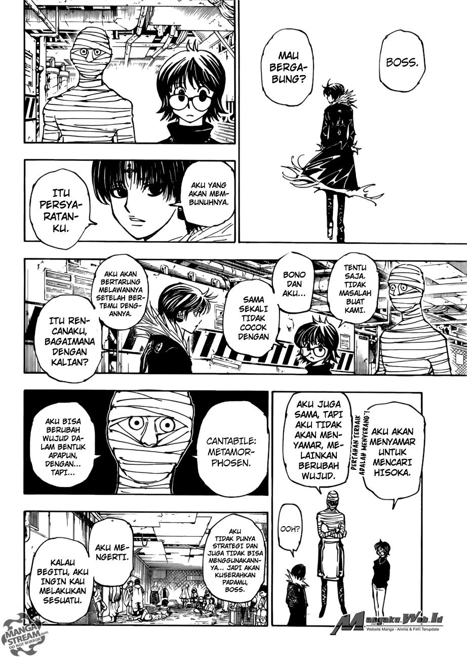 Hunter x Hunter Bab 377 halaman 17