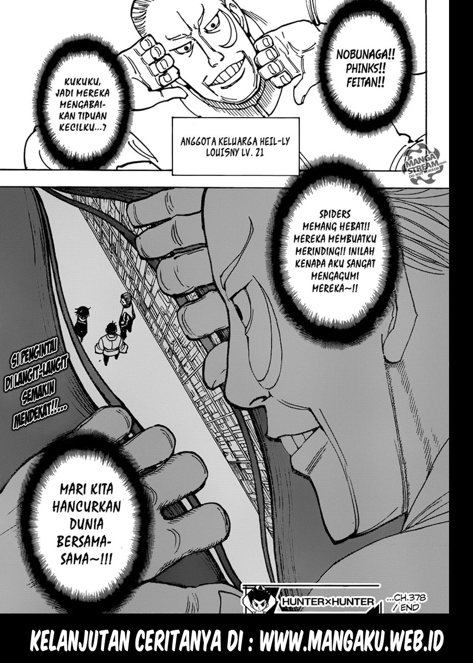 Hunter x Hunter Bab 378 halaman 20