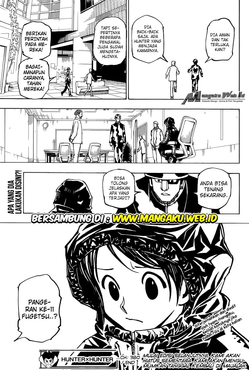 Hunter x Hunter Bab 380 halaman 19