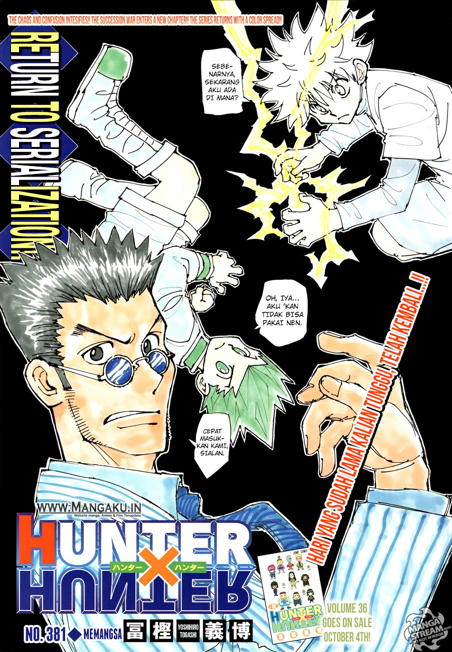 Hunter x Hunter Bab 381 halaman 2