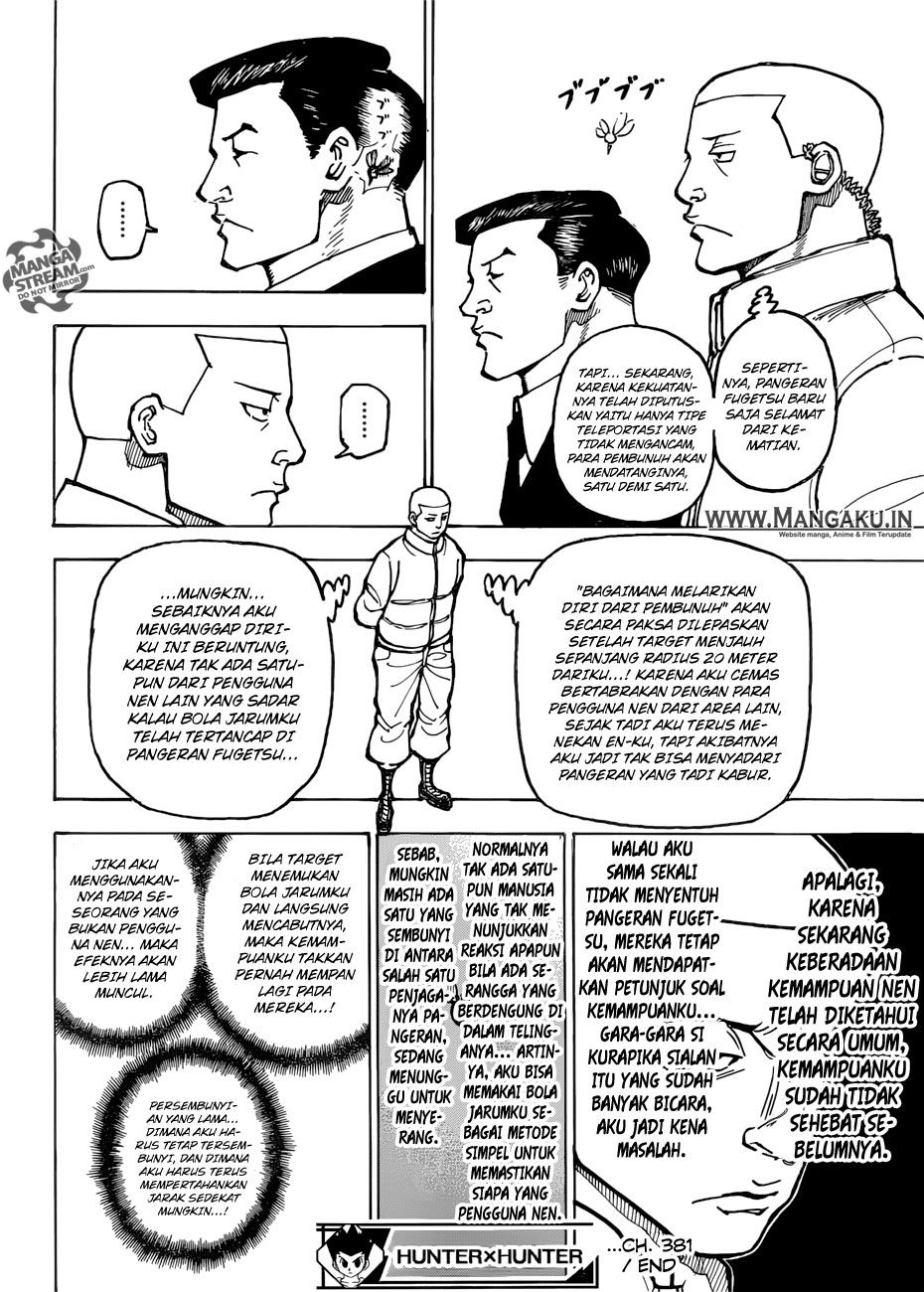 Hunter x Hunter Bab 381 halaman 18