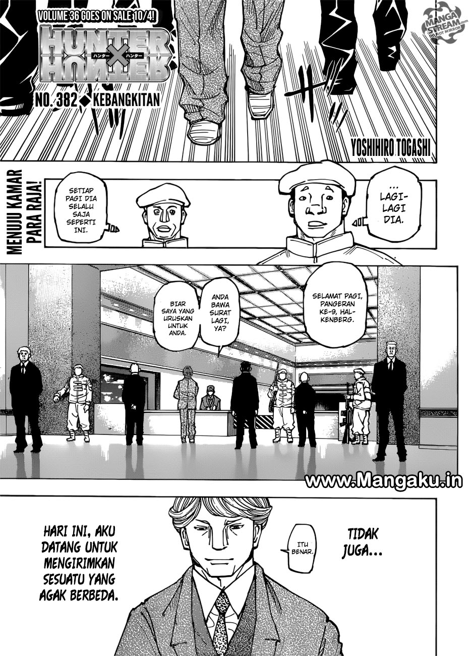 Hunter x Hunter Bab 382 halaman 1