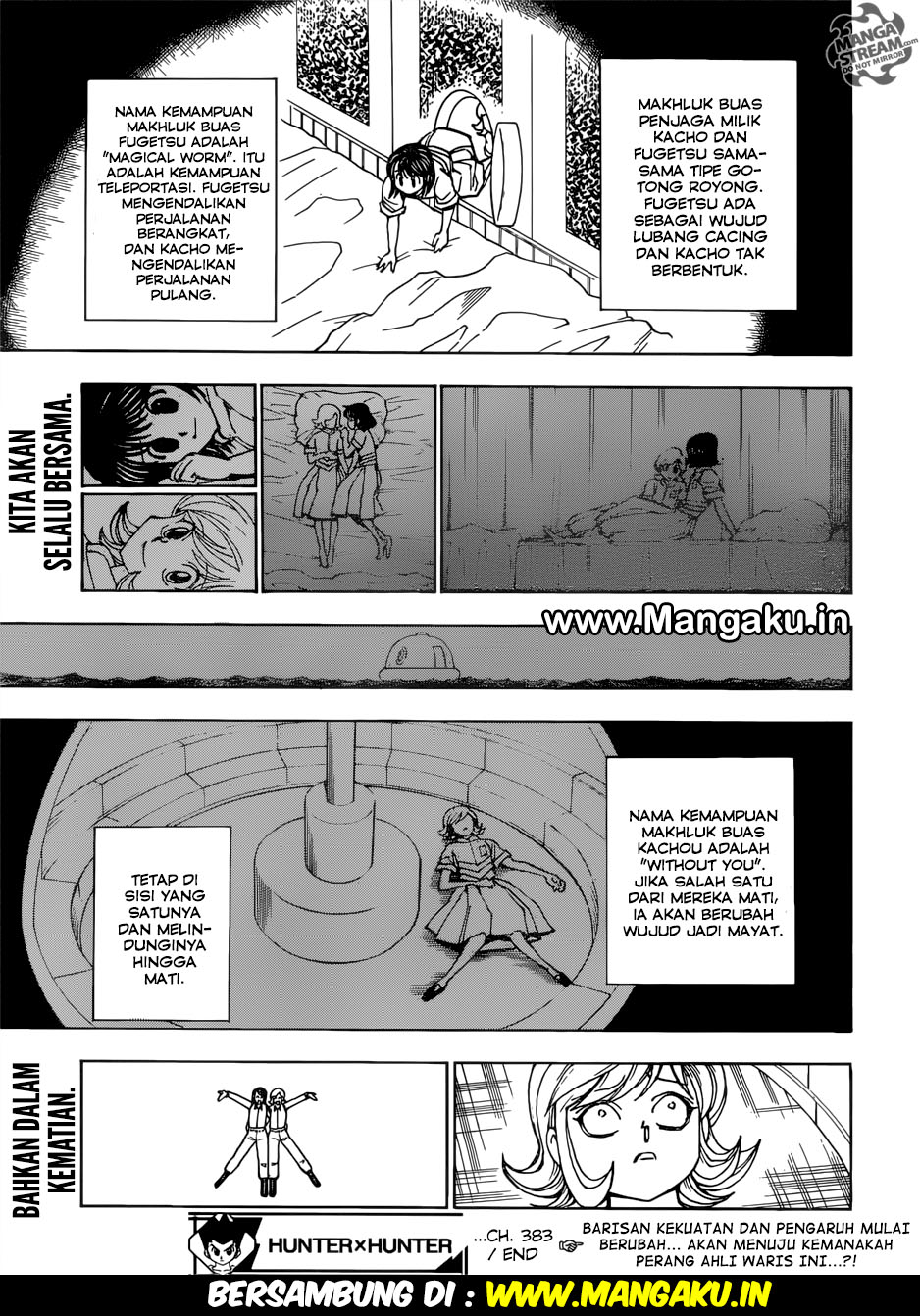Hunter x Hunter Bab 383 halaman 19