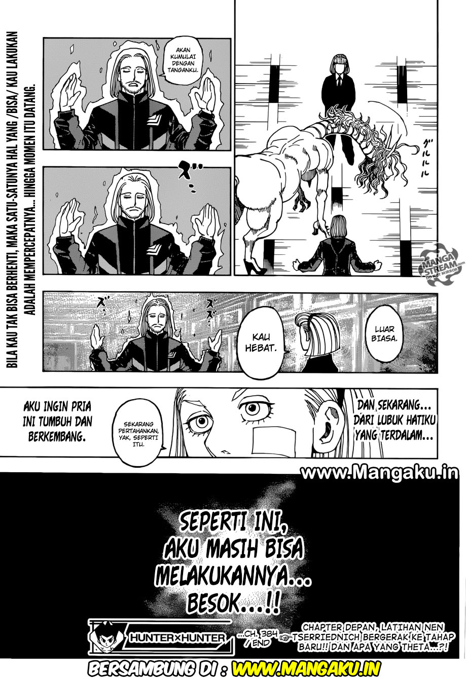 Hunter x Hunter chapter 384 halaman 17